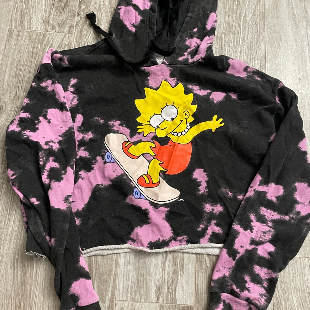 Lisa Simpson Tie-Dye Hoodie